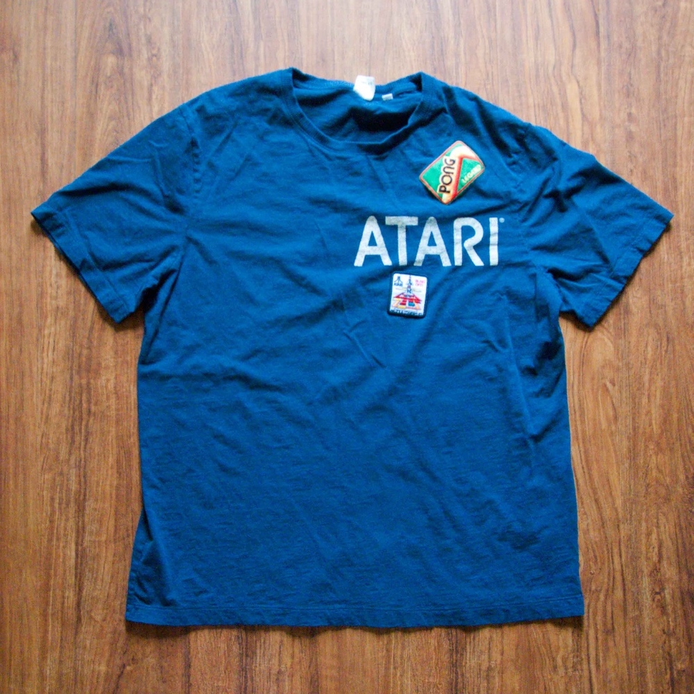 Junk Food Atari T-shirt w/ Pong & Missile Command